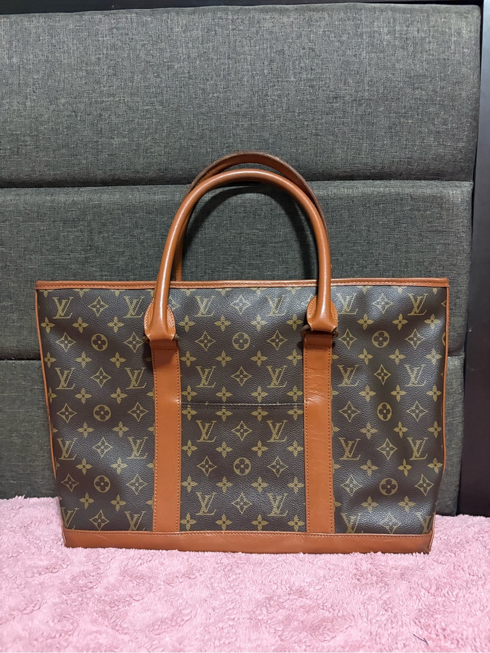 Vintage Louis Vuitton Monogram Sac Weekend Tote